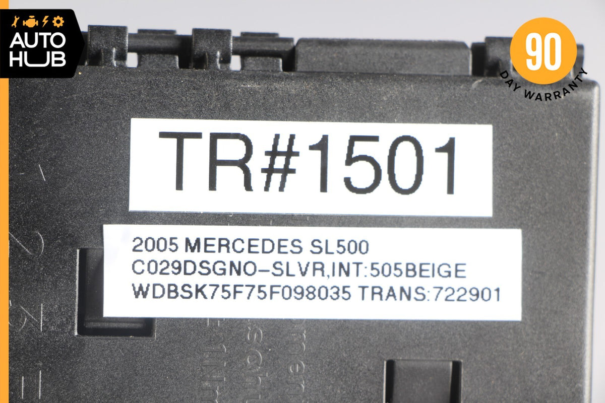 03-06 Mercedes R230 SL500 SL55 AMG Right Side Trunk Junction Box 2305450101 OEM - photo 9