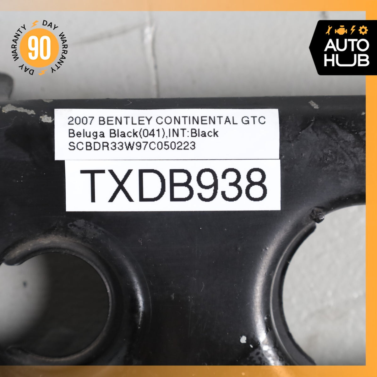 03-13 Bentley Continental GTC GT Radiator Support Bracket Beam OEM 62k - photo 10