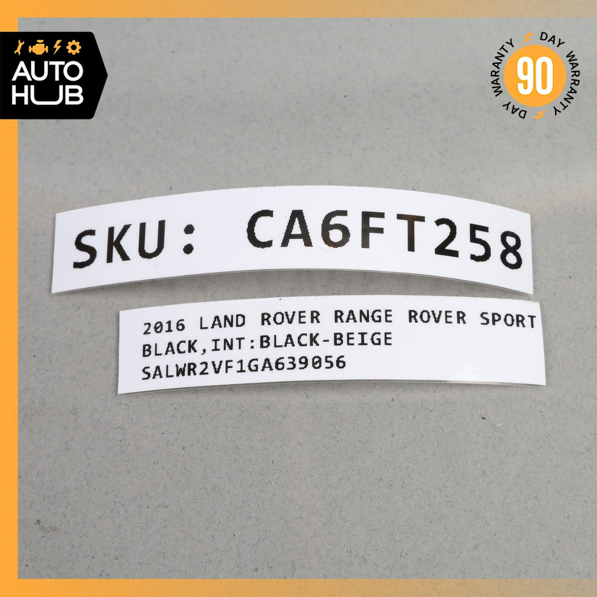 14-22 LR Range Rover Sport L494 Front Windshield Rain Sensor OEM - photo 10