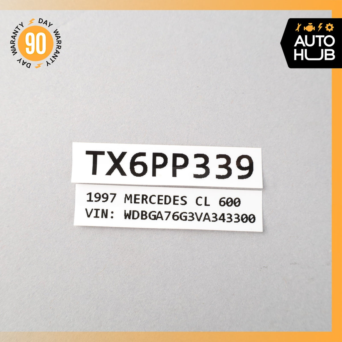 93-99 Mercedes W140 CL600 S500 Coupe Rear Right Side Door Sound Speaker Bose OEM - photo 10