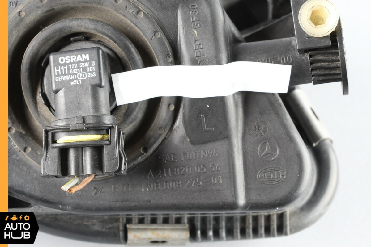 03-06 Mercedes W211 E350 E320 E500 Fog Light Lamp Front Left Driver Side OEM - photo 10