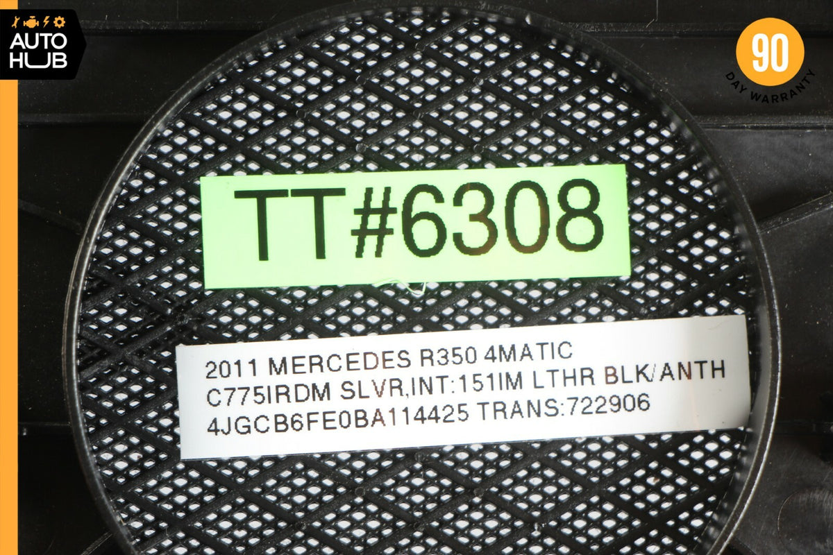 06-13 Mercedes W251 R350 GL450 Dashboard Dash Center Grille Speaker Cover OEM - photo 10