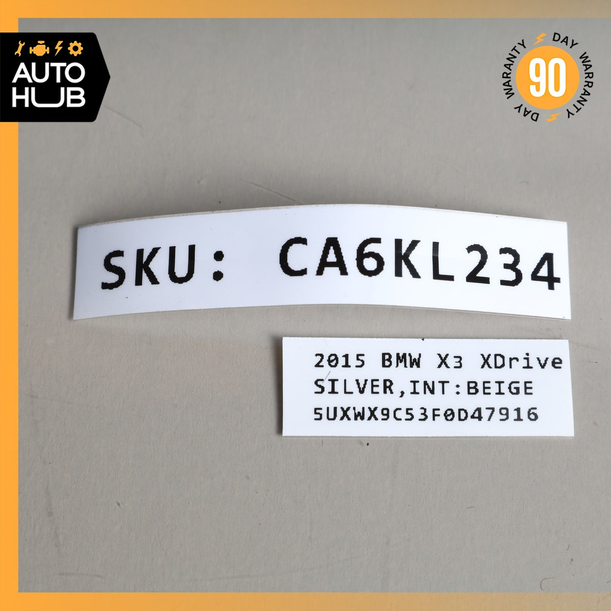 BMW F25 X3 X5 X4 Rear Left Distance Radar Blind Spot Control Module 6873289 OEM - photo 9