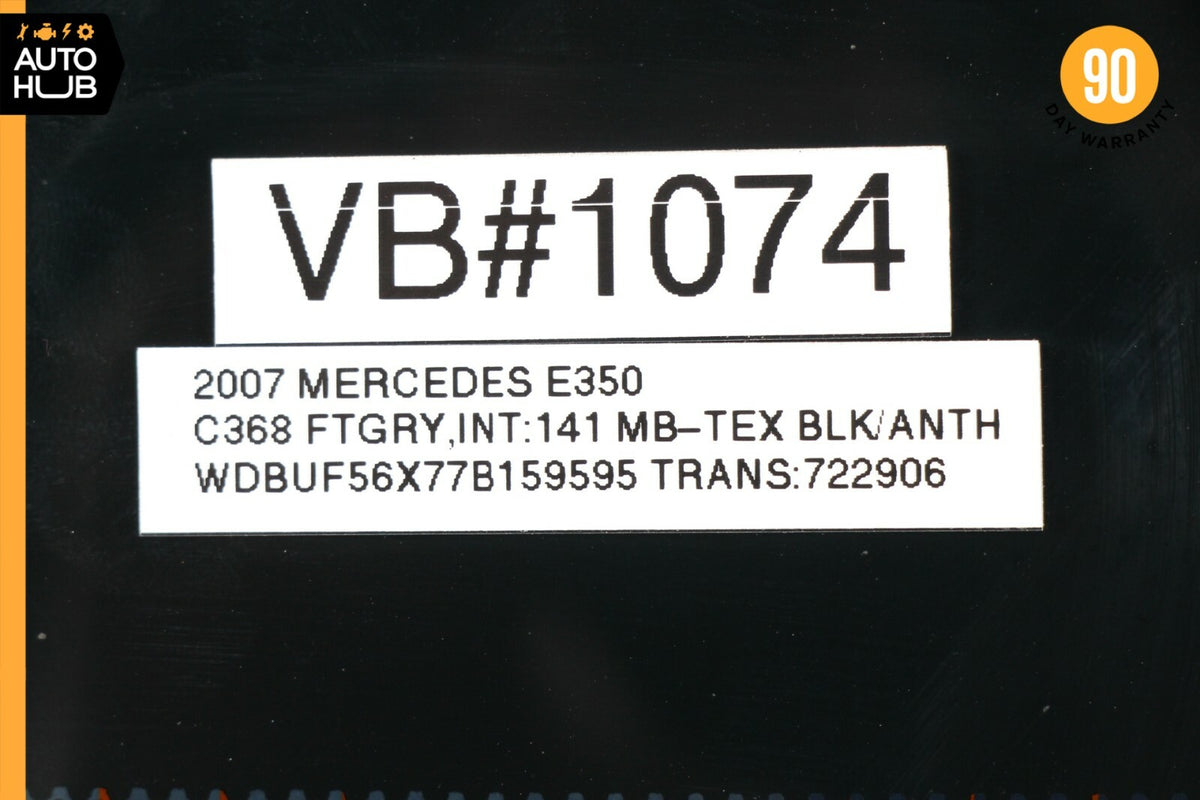 07-09 Mercedes W211 E350 E550 E320 Sedan Rear Windshield Window Glass OEM - photo 12