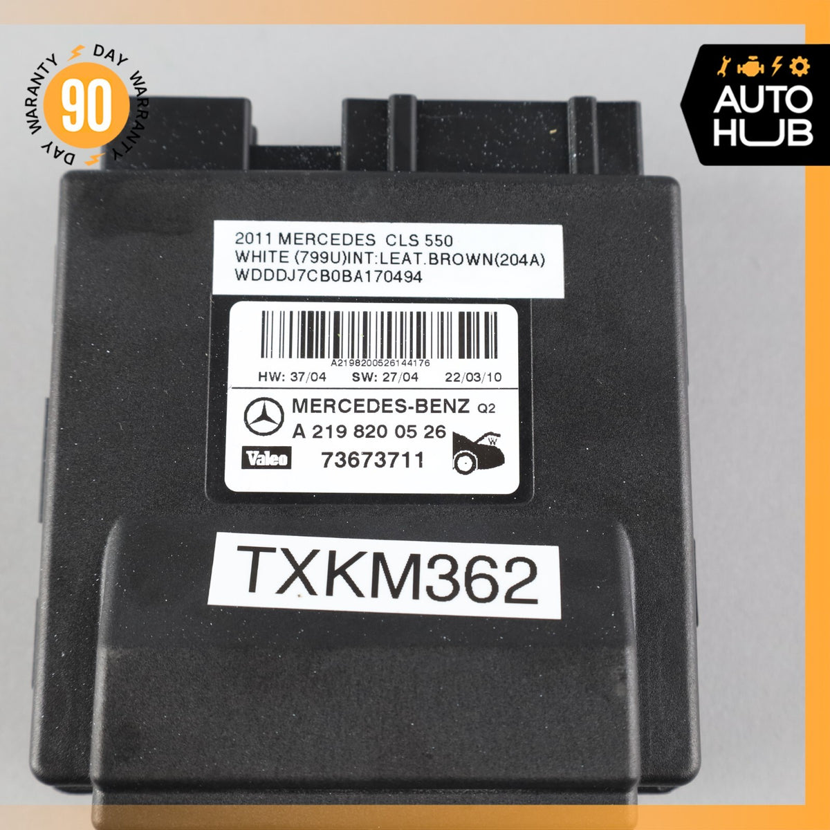 06-11 Mercedes W219 CLS550 CLS55 Trunk Lid Lock Remote Release Control Module - photo 7