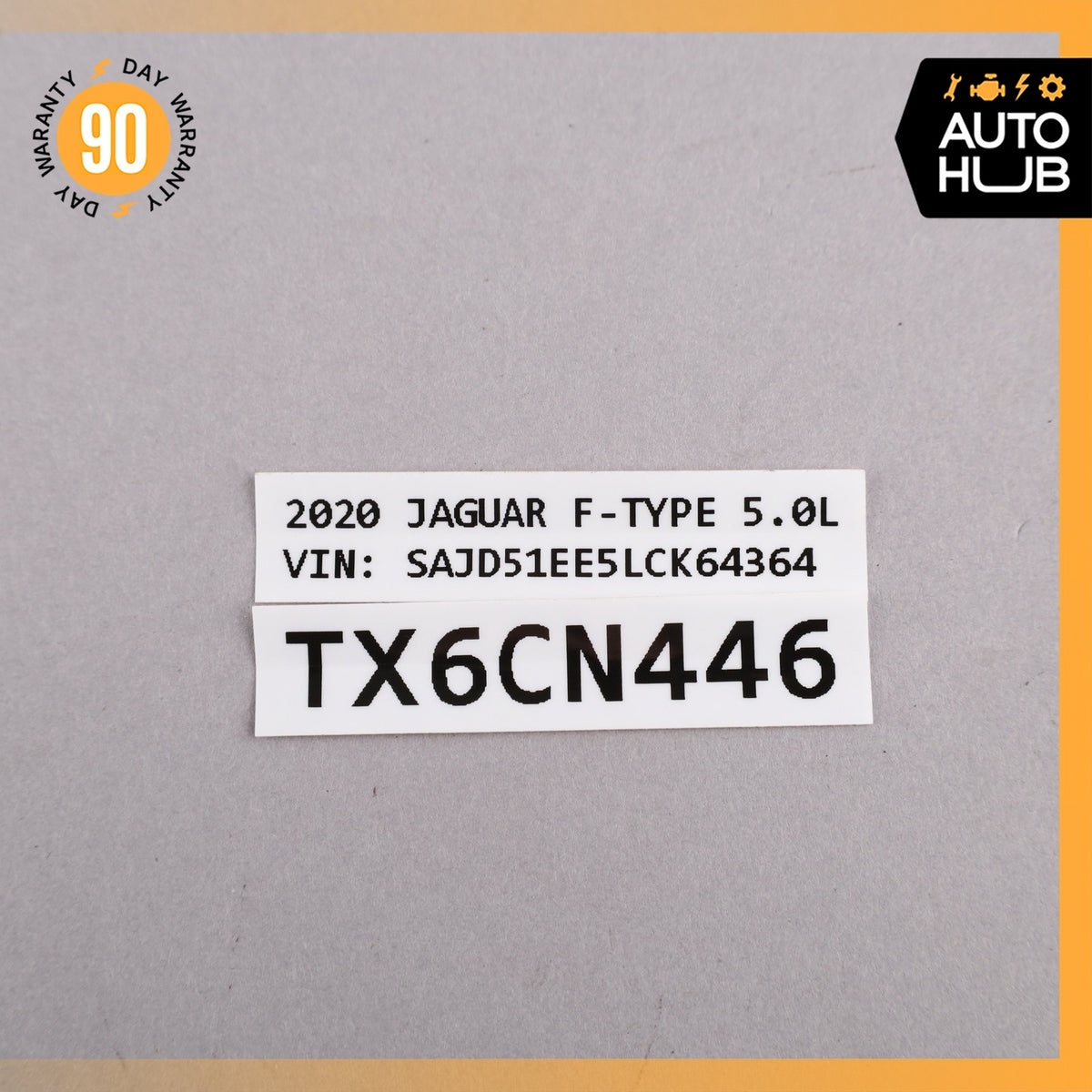 14-24 Jaguar X152 F-Type 3.0L Transmission Oil Cooling Hose Line OEM - photo 21
