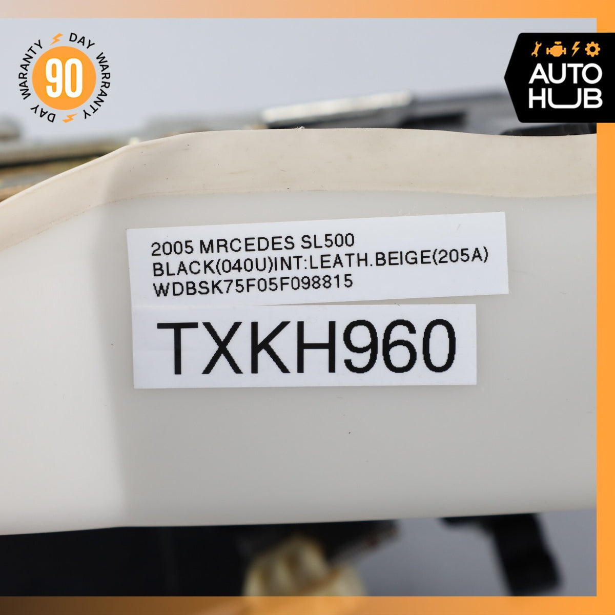 03-12 Mercedes R230 SL500 SL55 Right Door Lock Latch Actuator Keyless Go OEM - photo 18