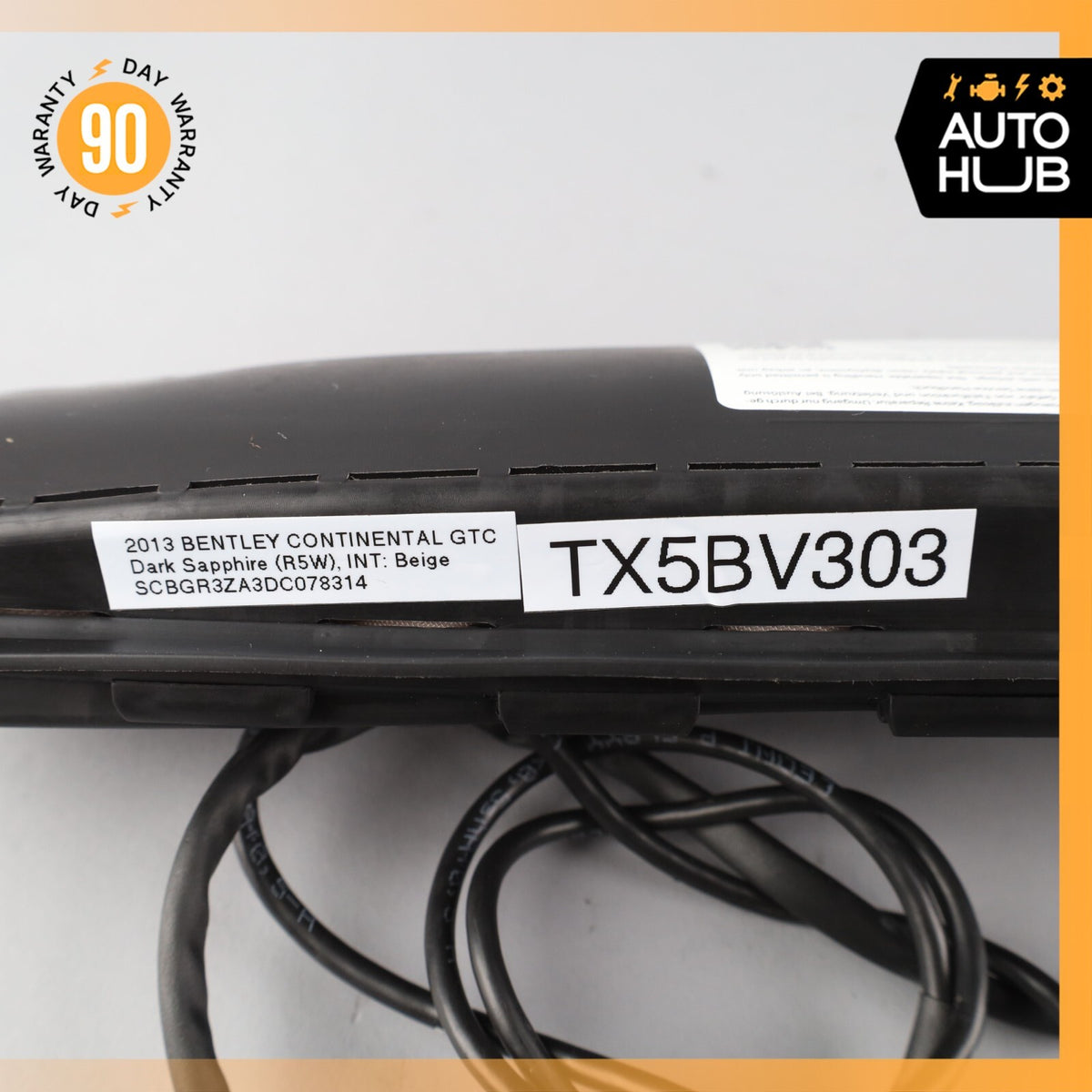 12-18 Bentley Continental GTC GT Seat Airbag Air Bag SRS Front Left OEM 71k - photo 13