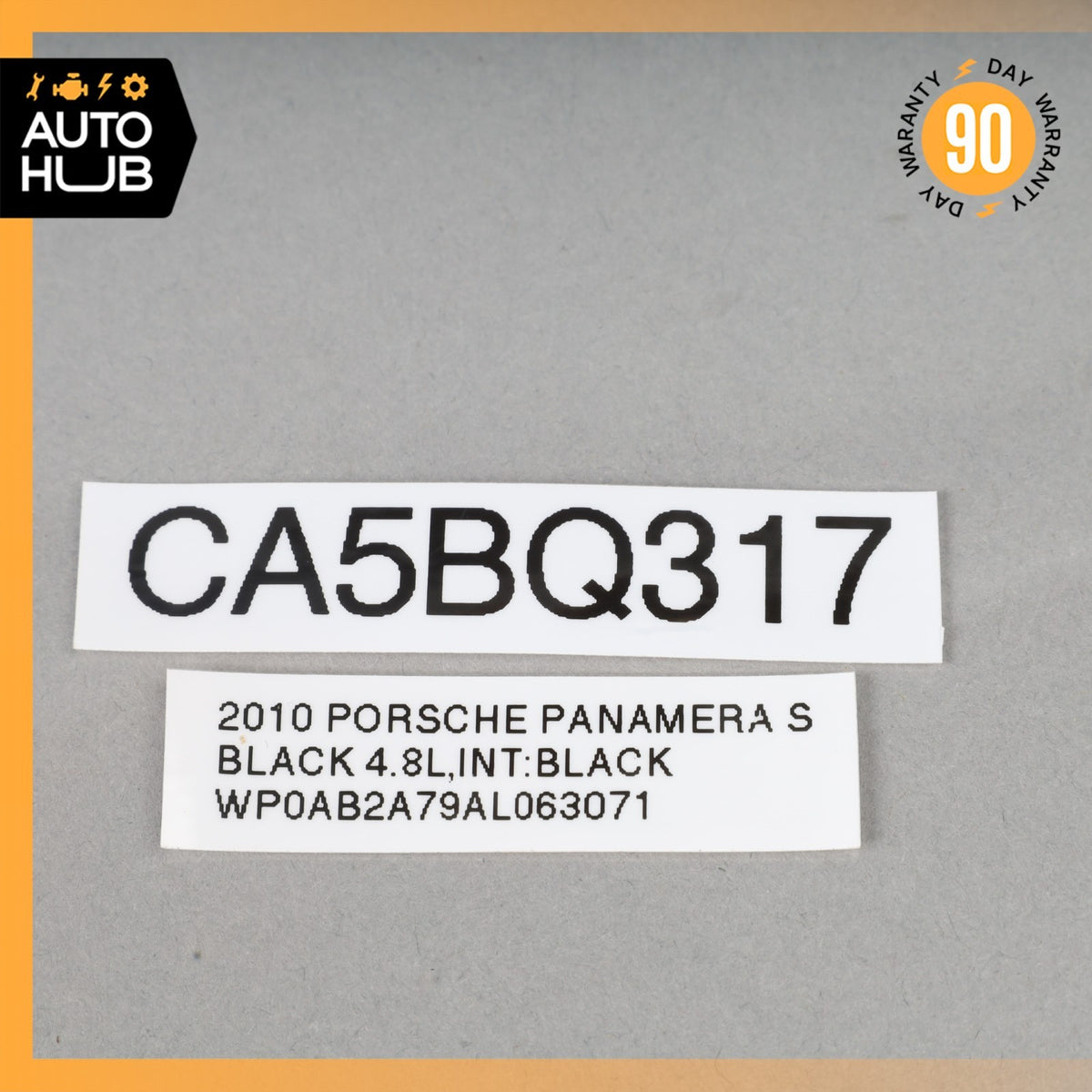 10-12 Porsche Panamera 970 S GTS Front Right Passenger Side Door Control Module - photo 7