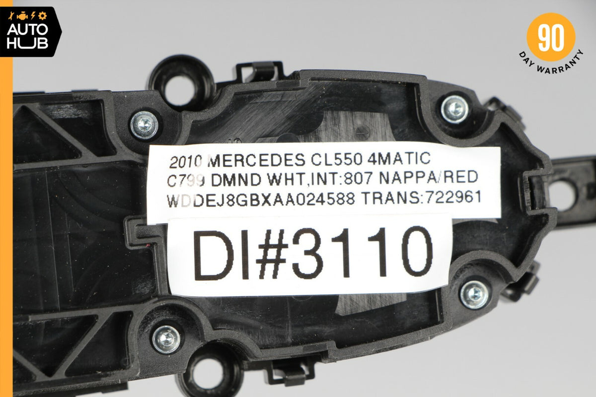 09-14 Mercedes W216 CL550 CL63 AMG Left Driver Master Window Switch Control OEM - photo 10
