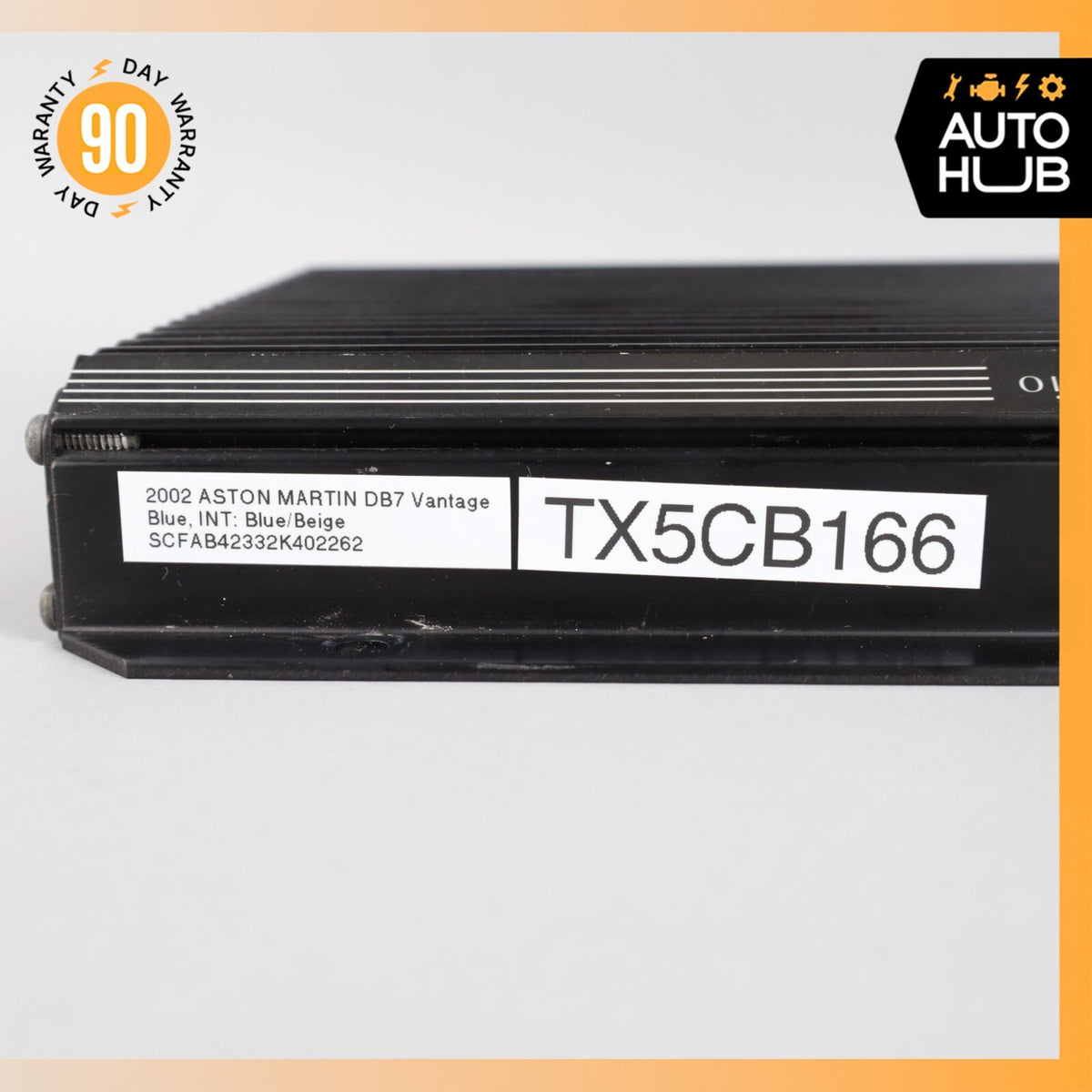 00-04 Aston Martin DB7 Vantage Amplifier Audio Amp 37124129AA OEM 23k - photo 13