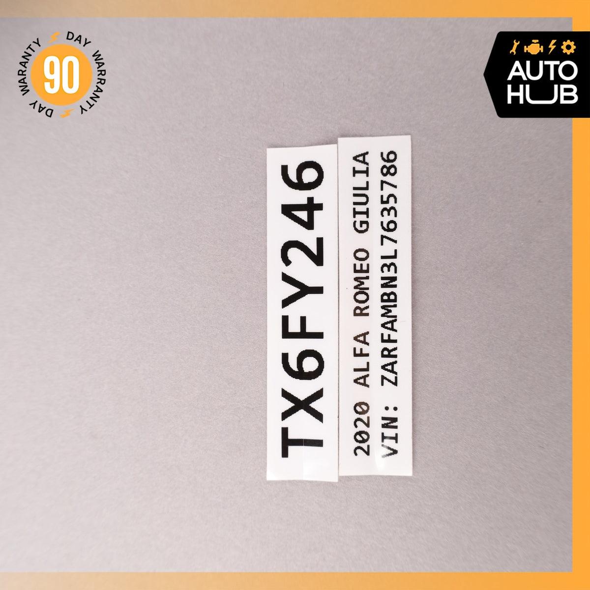 17-23 Alfa Romeo 952 Giulia Keyless Go Entry Control Module OEM 47k - photo 10