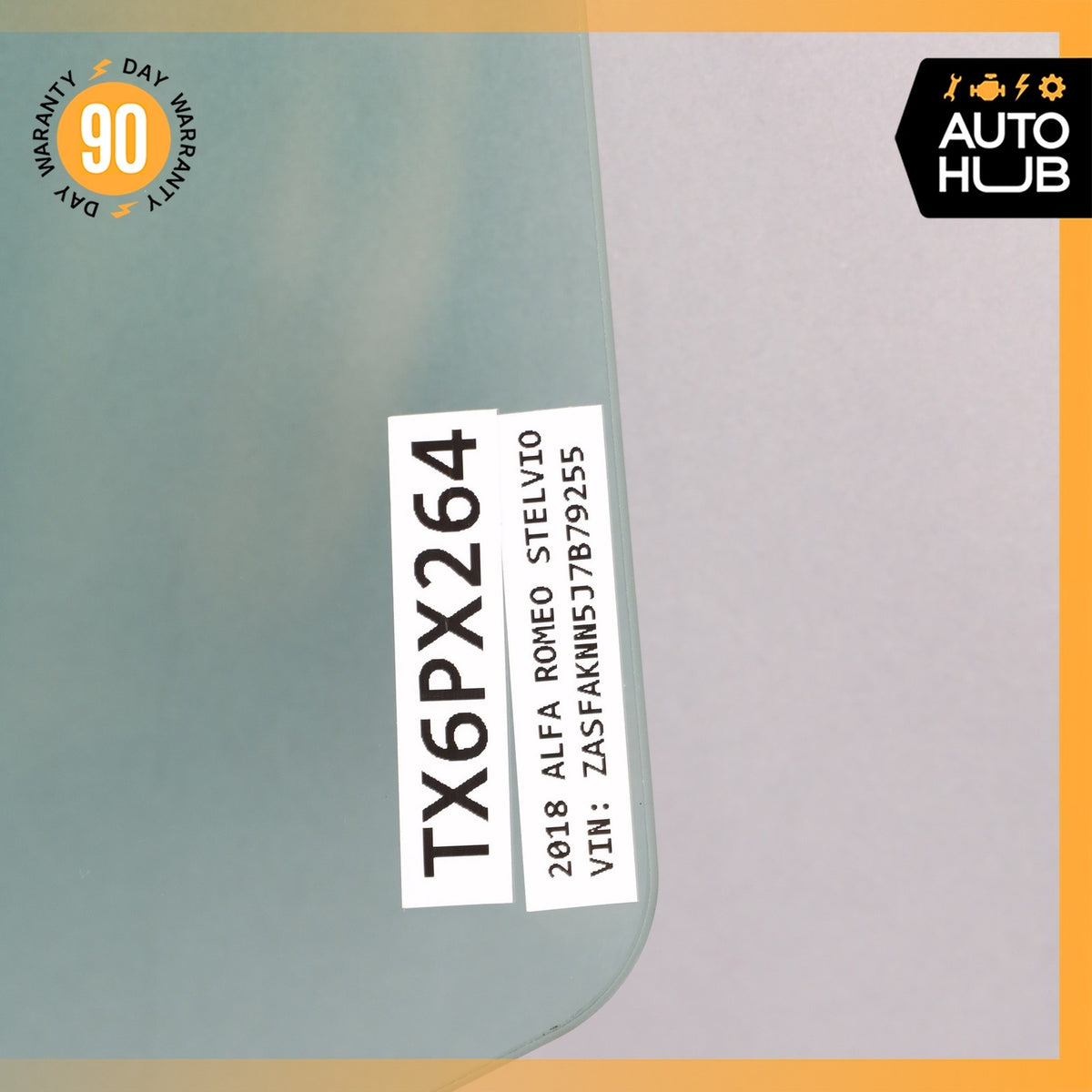 17-23 Alfa Romeo 949 Stelvio Front Left Side Door Window Glass 50539917 OEM 72k - photo 21