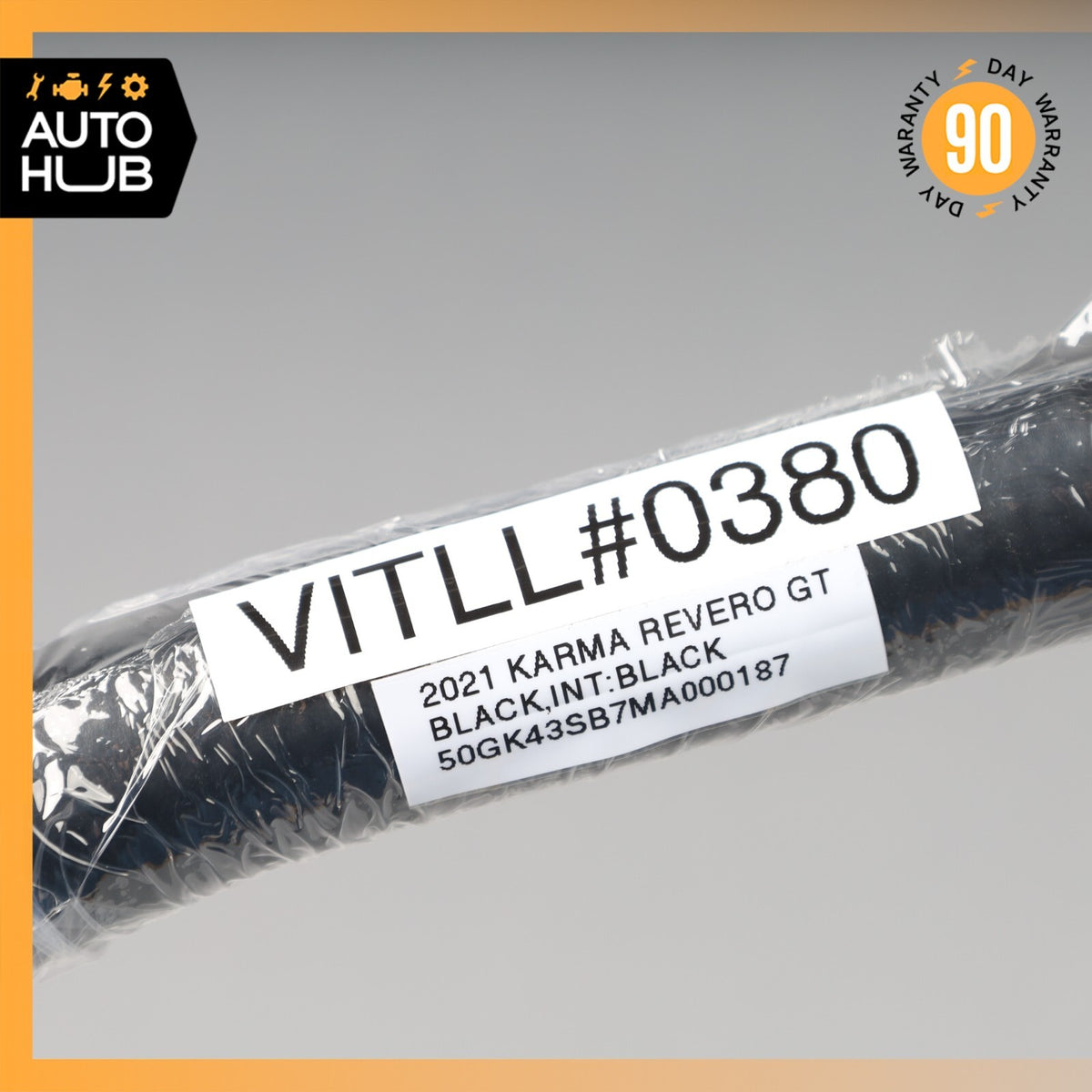 20-22 KARMA Revero GT GTS Fuel EVAP Charcoal Canister Hose Line OEM 11k - photo 13