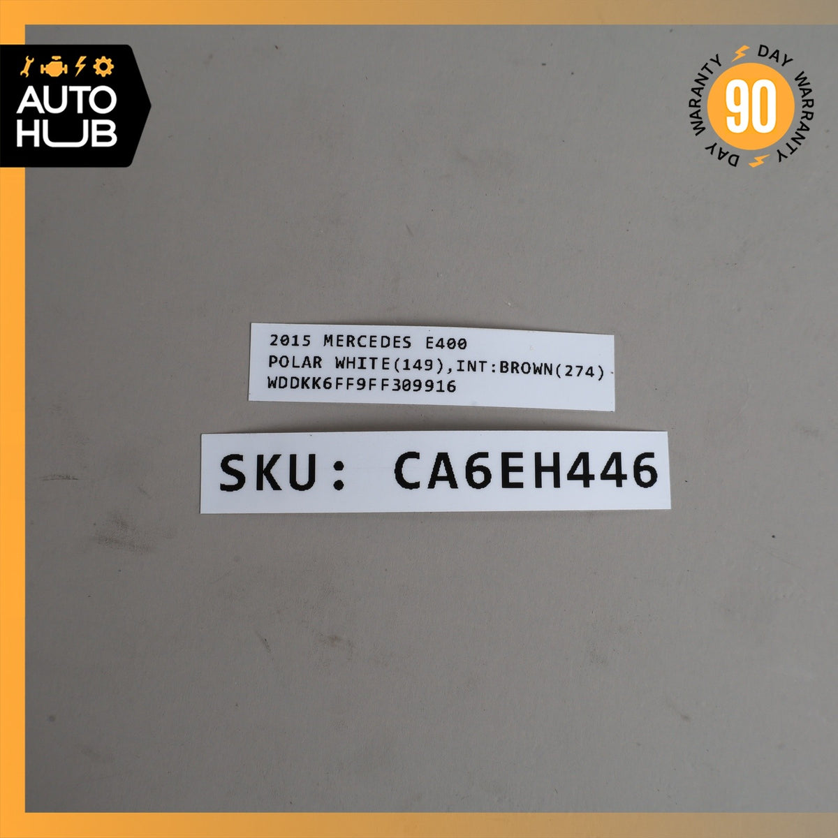 11-17 Mercedes W207 E400 E550 Door Airbag Right Passenger Side 2078602402 OEM - photo 11
