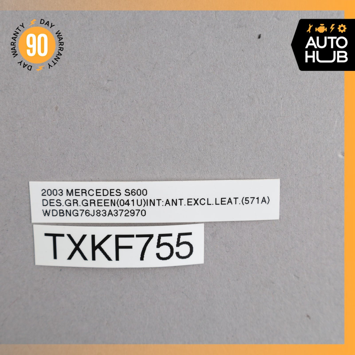 00-06 Mercedes W220 S600 S500 Rear Left Seat Control Switch 2208212379 OEM - photo 13