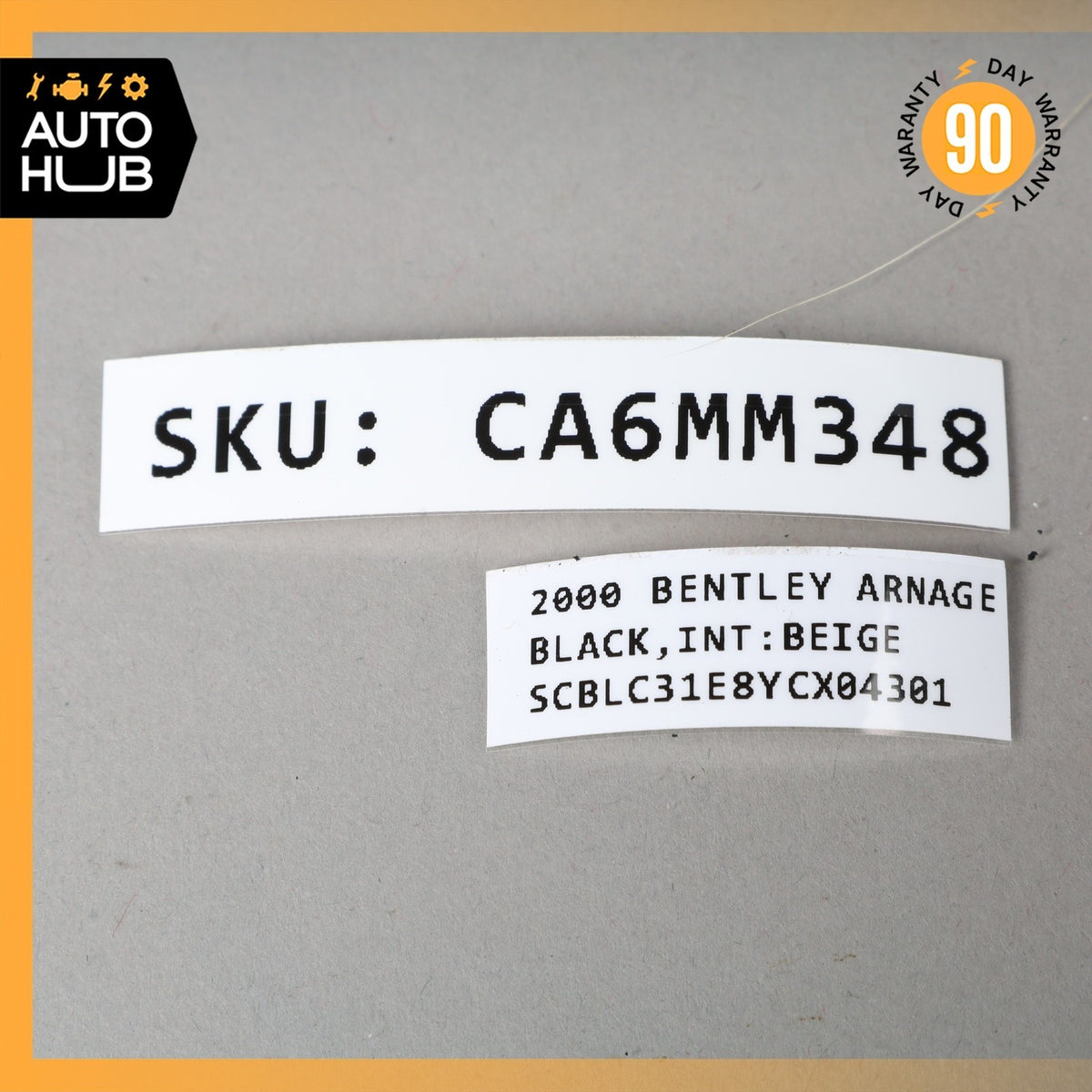 99-04 Bentley Arnage / Rolls Royce Seraph Rear Seat Adjust Recline Switch OEM - photo 13
