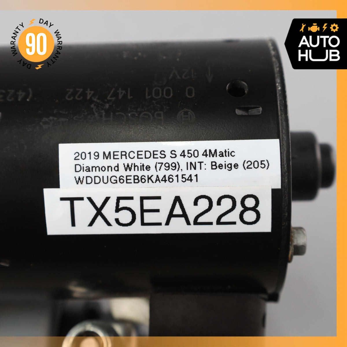 Mercedes W222 S450 Engine Motor Starter 2769064400 OEM - photo 11