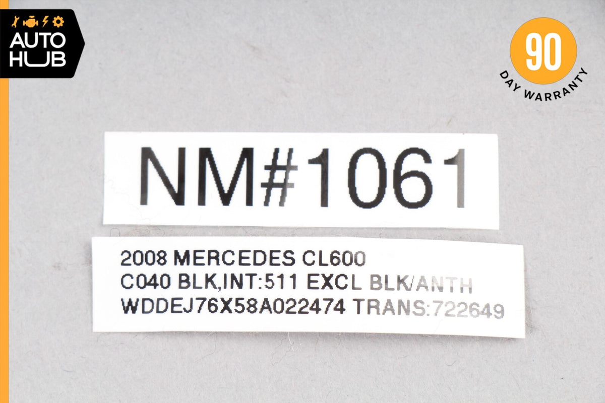 07-10 Mercedes W216 CL550 CL600 Rear Left Or Right Window Control Switch OEM - photo 10