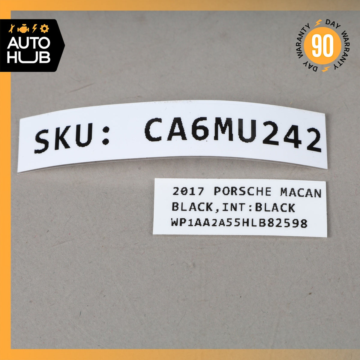 Porsche Macan 95B A/C Dashboard Air Fresh Vent Left Side 95B819701E OEM - photo 13