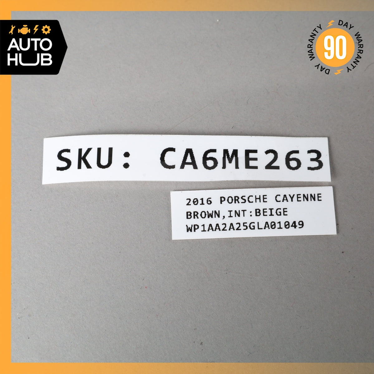 Porsche Cayenne 958 Automatic Transmission Floor Gear Shifter Knob Black OEM - photo 10