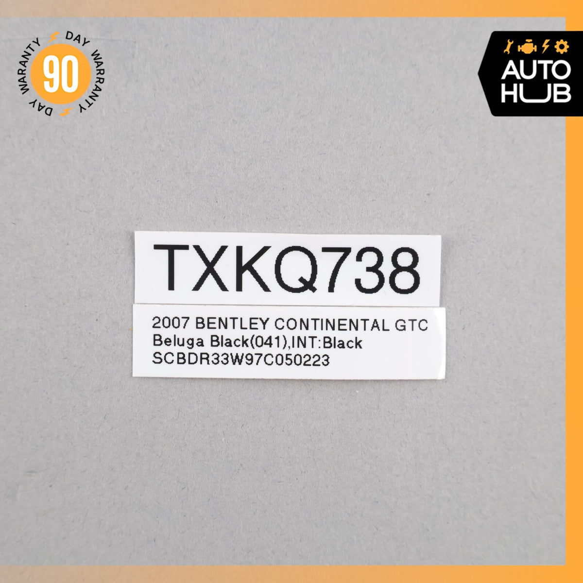 03-12 Bentley Continental GTC GT ESP PDC Button Switch Control OEM 62k - photo 9