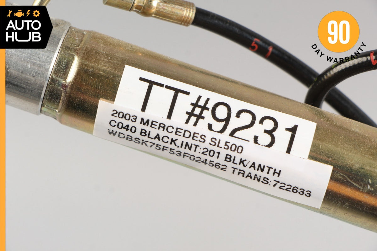 Mercedes R230 SL500 SL55 Convertible Left Side Main Top Drive Lift Cylinder OEM - photo 12