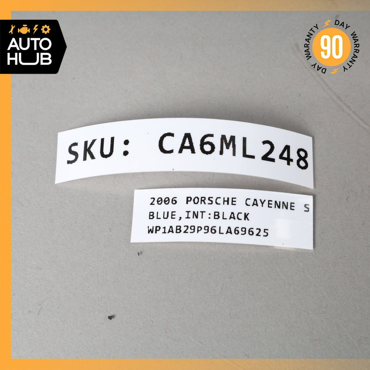 Porsche Cayenne 955 4.5L V8 Engine Motor Top Appearance Front Cover OEM - photo 10
