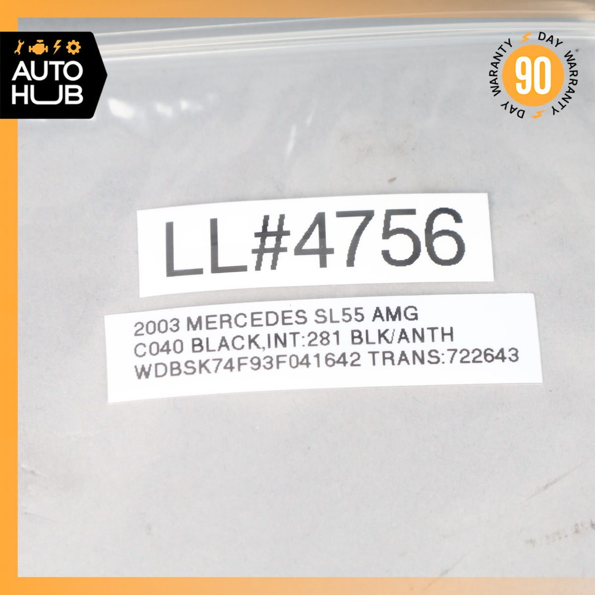 03-12 Mercedes R230 SL55 AMG SL500 Suspension Level Sensor Link Rod Set OEM - photo 12