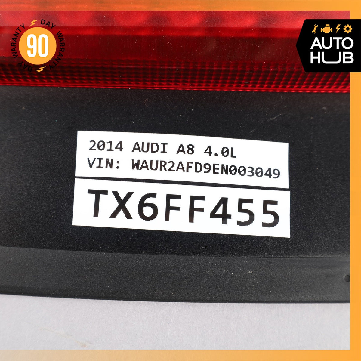 Audi D4 A8L Rear Upper Brake 3rd Third Light Lamp 4H0945097A OEM - photo 9