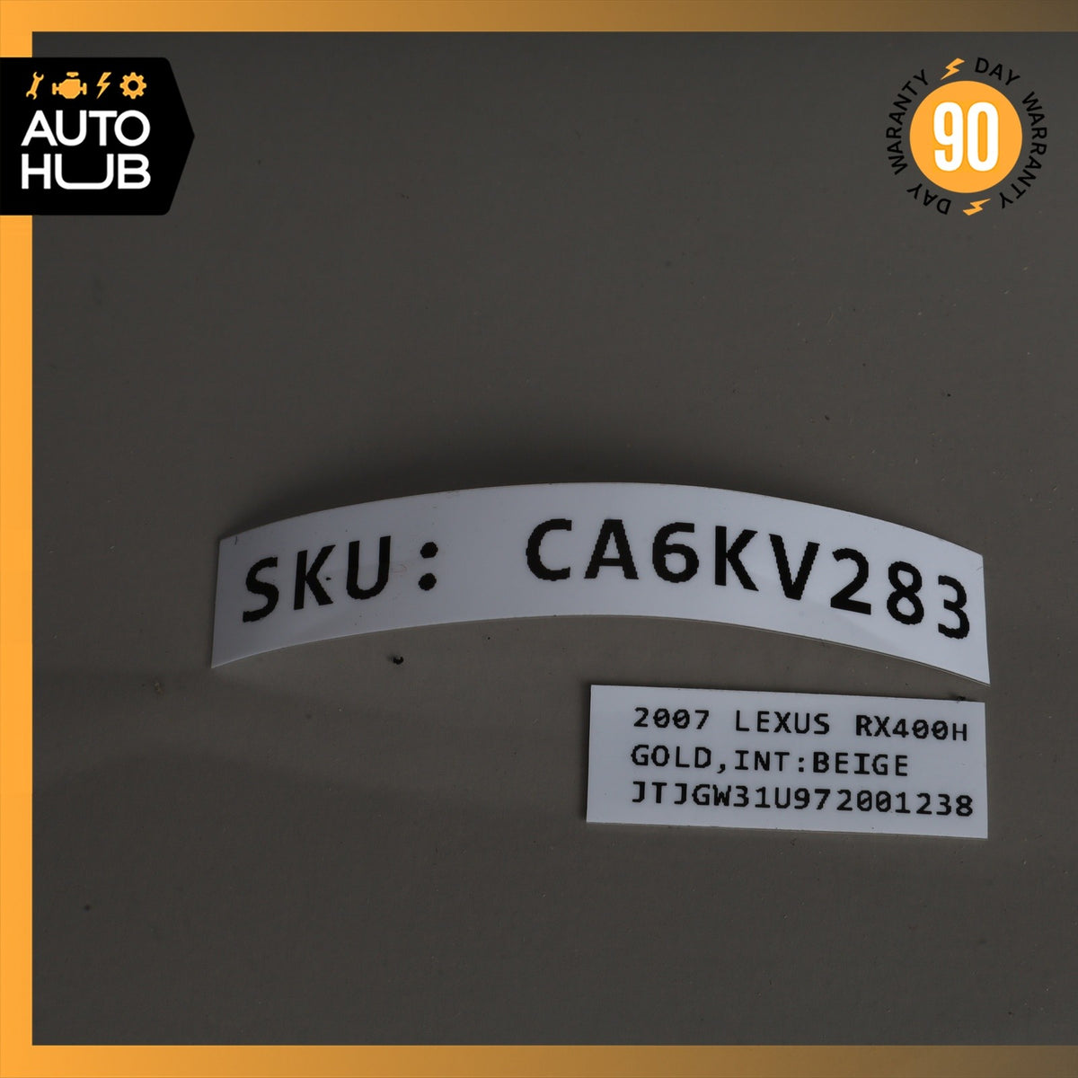 07-09 Lexus XU30 RX400H RX350 Left Side View Mirror Computer Unit OEM - photo 11