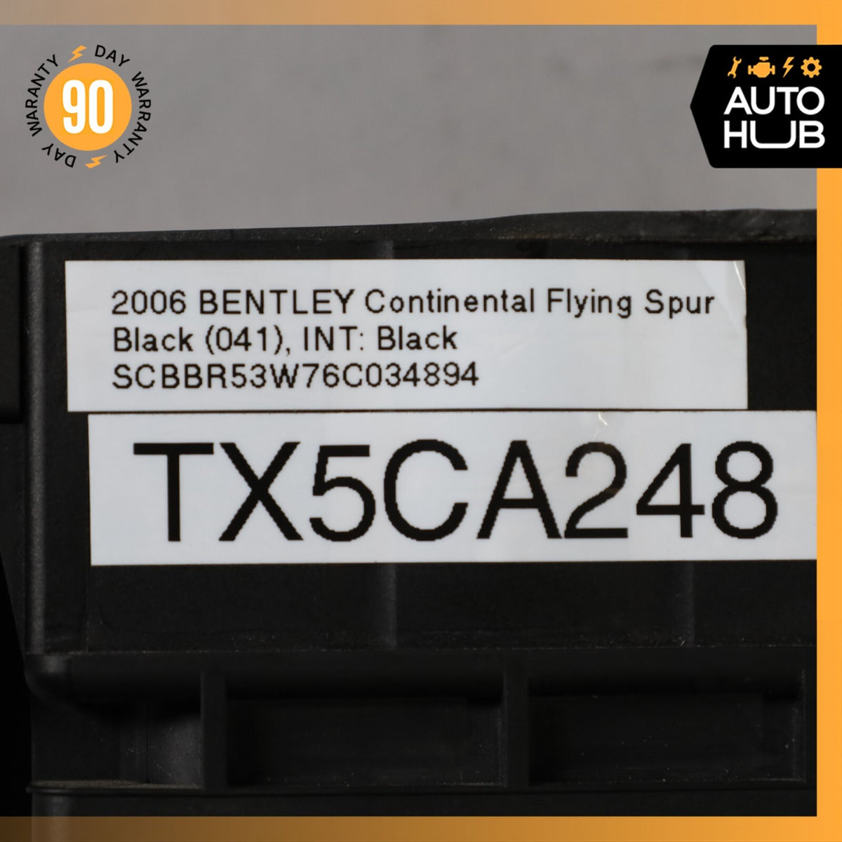 03-18 Bentley Continental Flying Spur Air Suspension Valve Block Unit OEM 76k - photo 10
