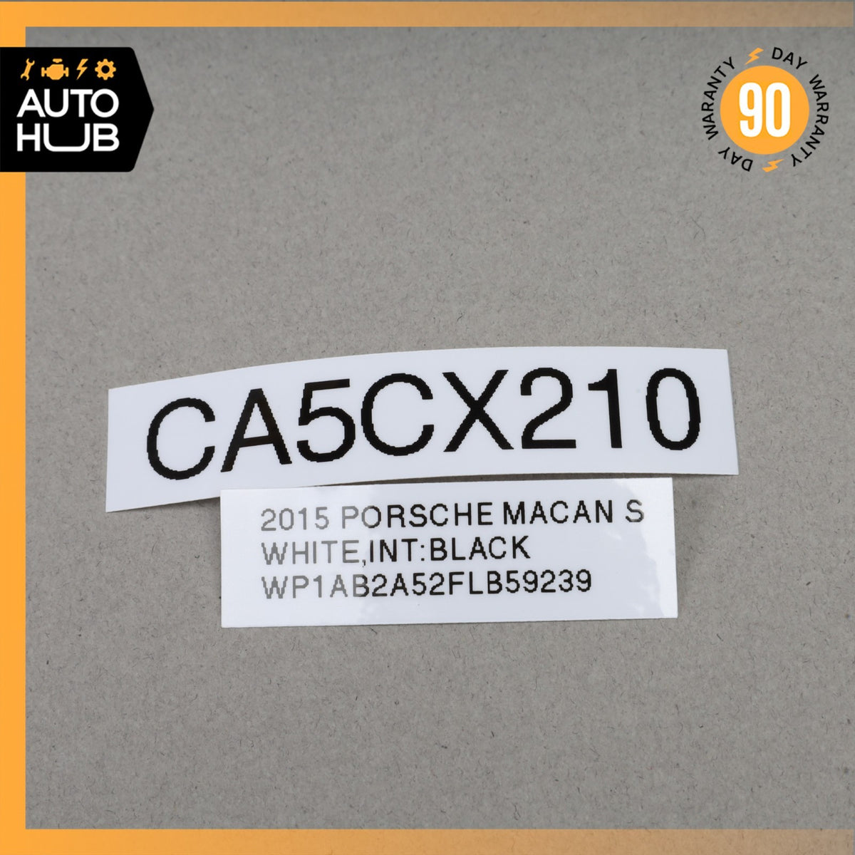 Porsche Macan 95B Rear Left Bumper Blind Spot Distance Sensor Module OEM 88k - photo 5