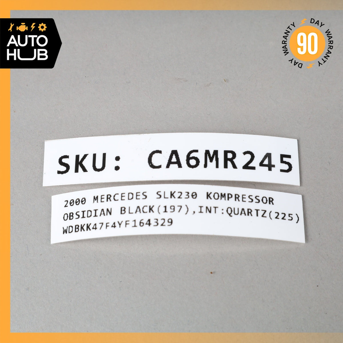 97-04 Mercedes R170 SLK230 SLK320 Quarter Window Regulator Motor Rear Right OEM - photo 13