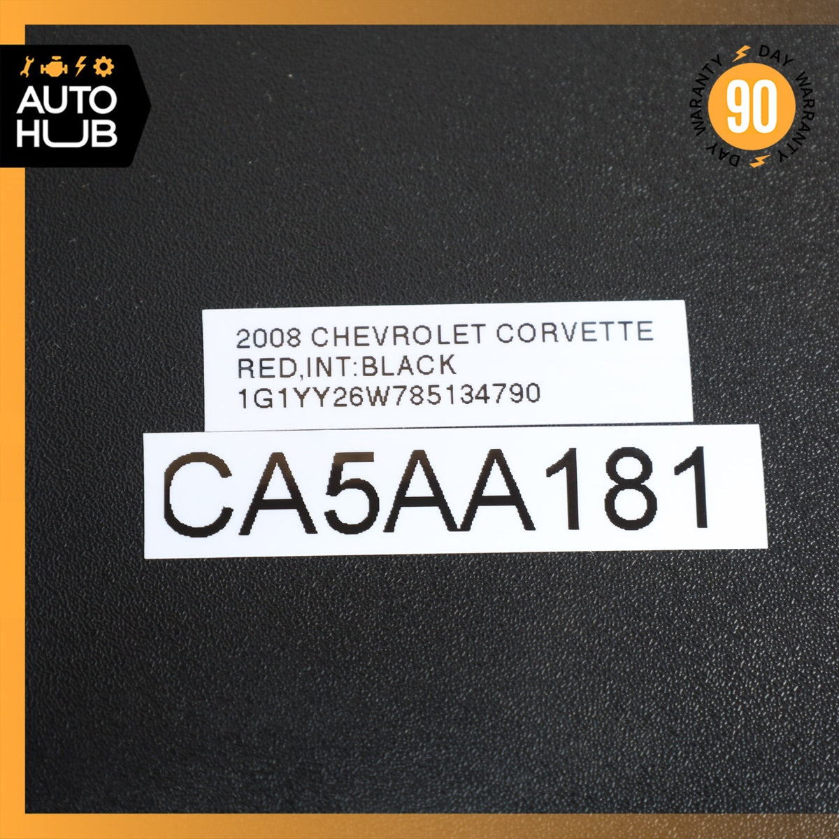 06-13 Chevrolet Corvette C6 Dash Dashboard Glove Box Compartment Black OEM - photo 18