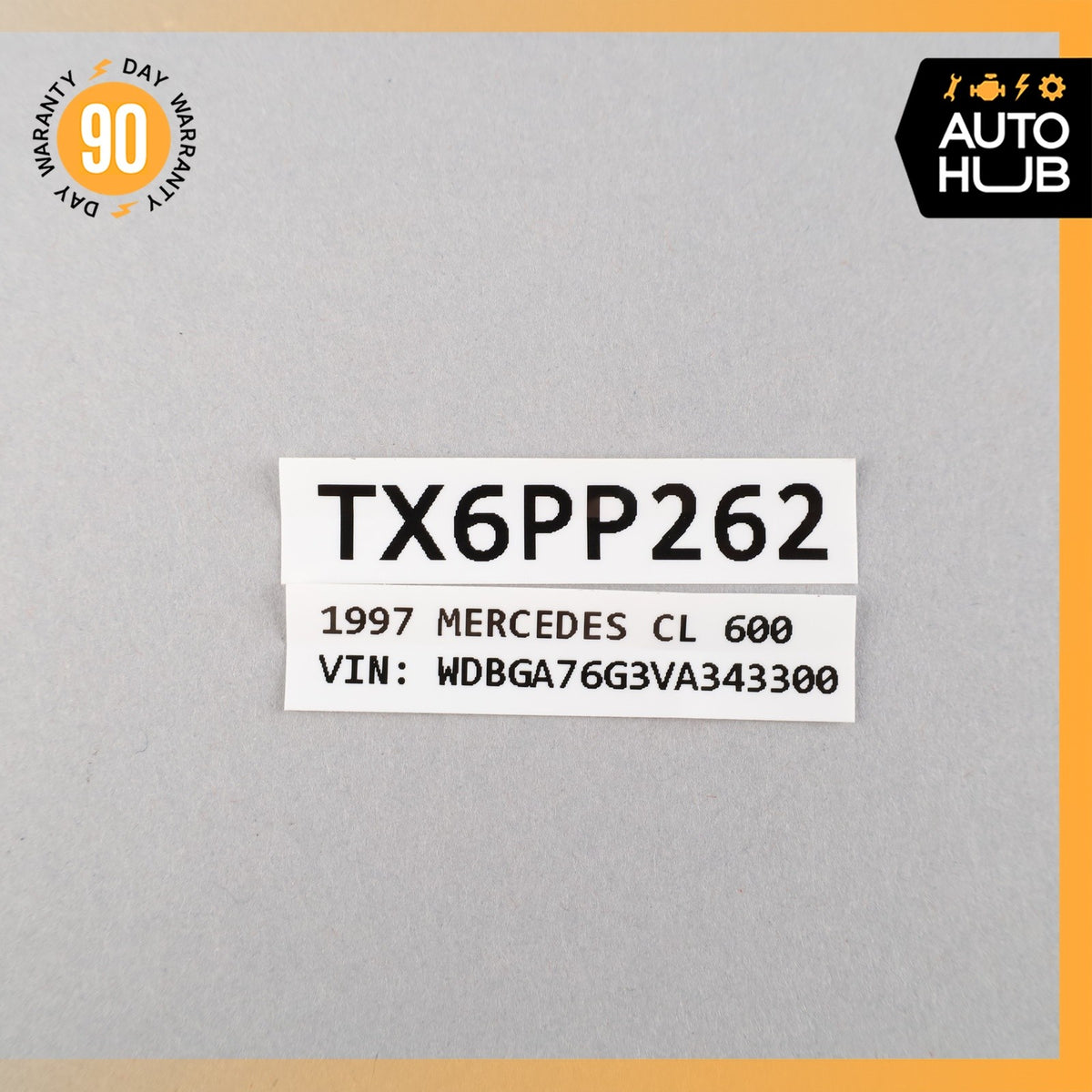 96-02 Mercedes W140 CL600 SL500 SL320 Hazard Warning Light Switch Button OEM 63k - photo 8