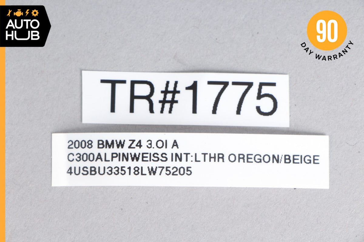 03-08 BMW Z4 E85 E86 Battery Terminal Negative Cable 8374991 OEM - photo 10