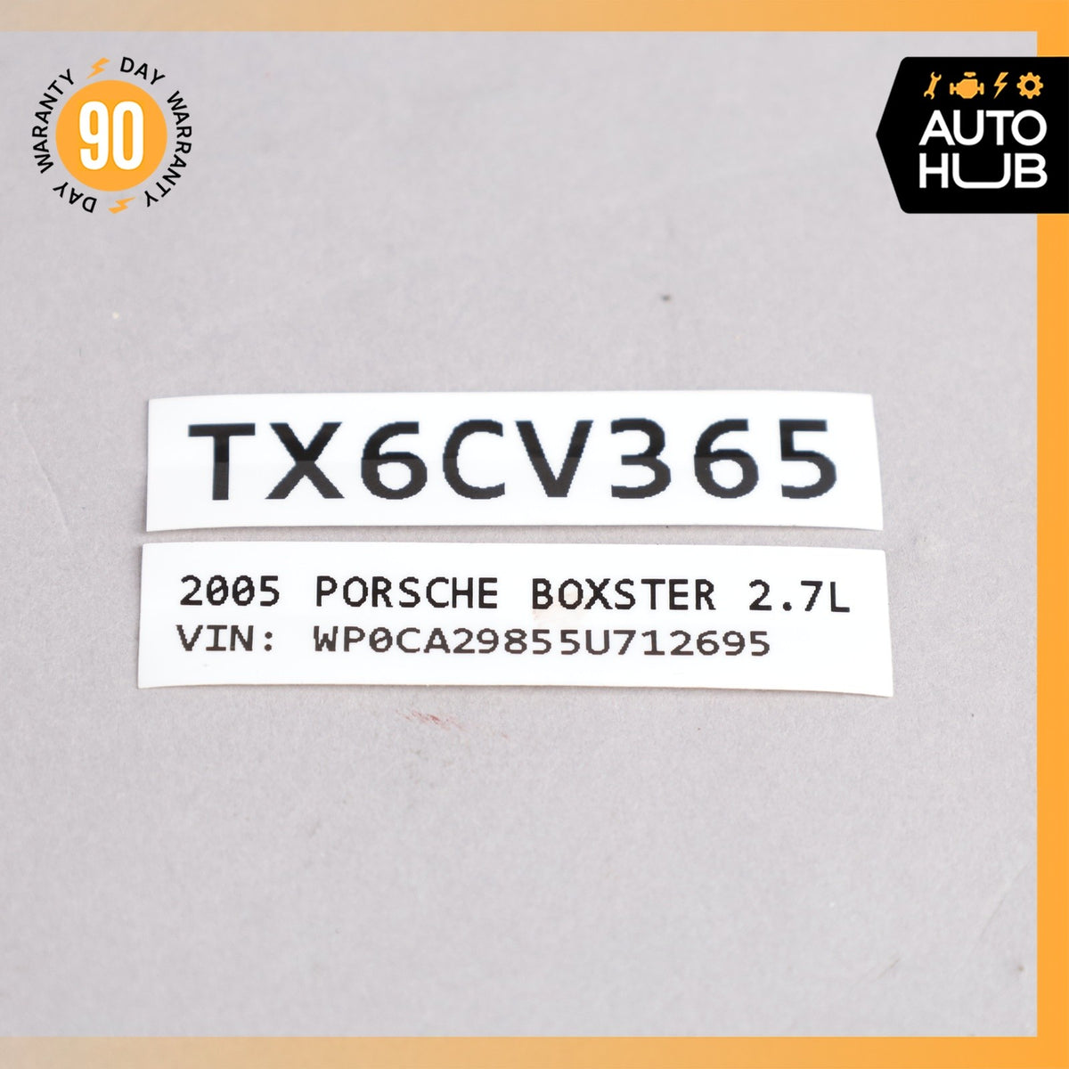 Porsche Boxster 987 Engine Oxygen O2 Lambda Sensor 98760612301 OEM - photo 8