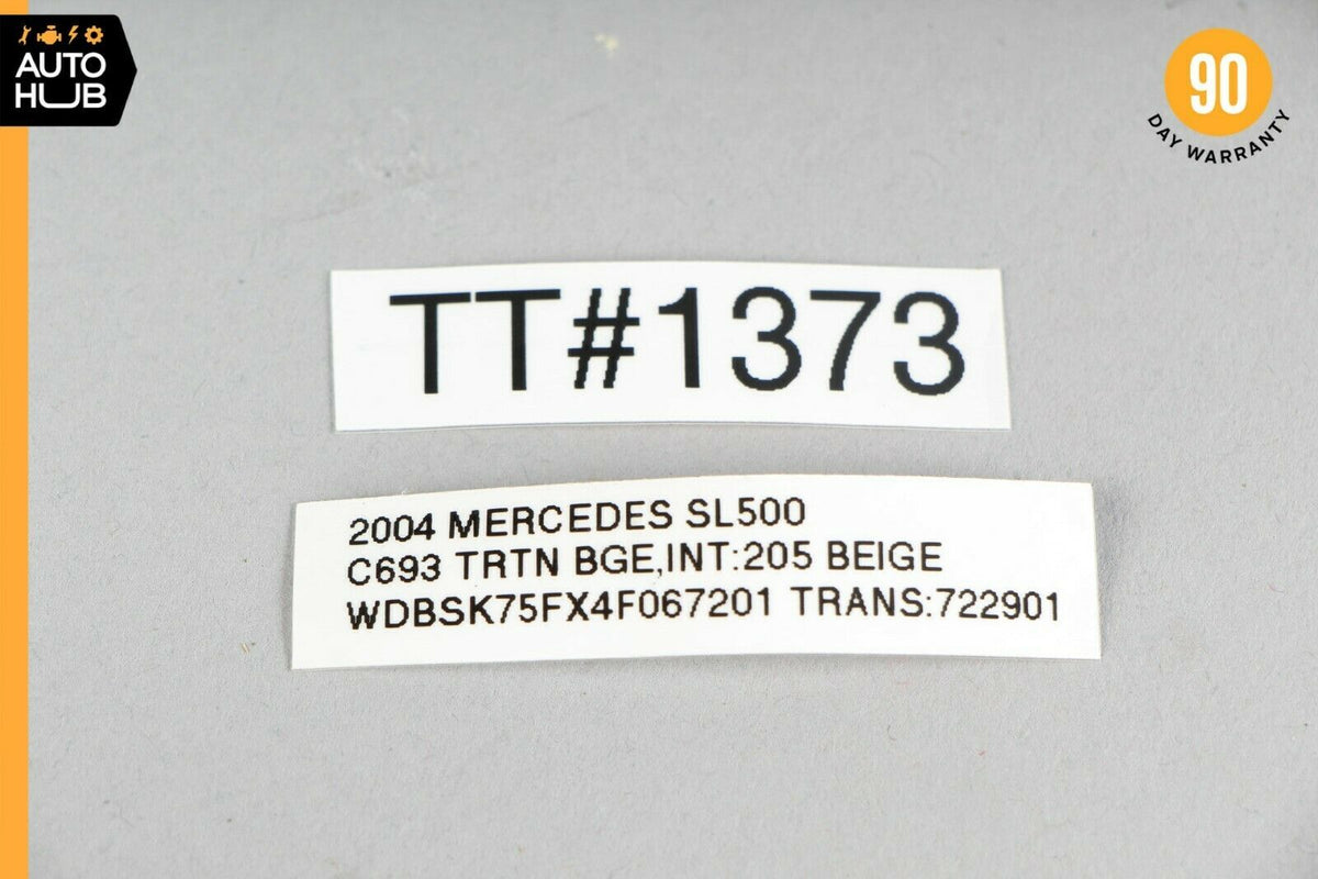 Mercedes R230 SL500 SL55 AMG Convertible Top Right Side Load Assist Cylinder OEM - photo 12