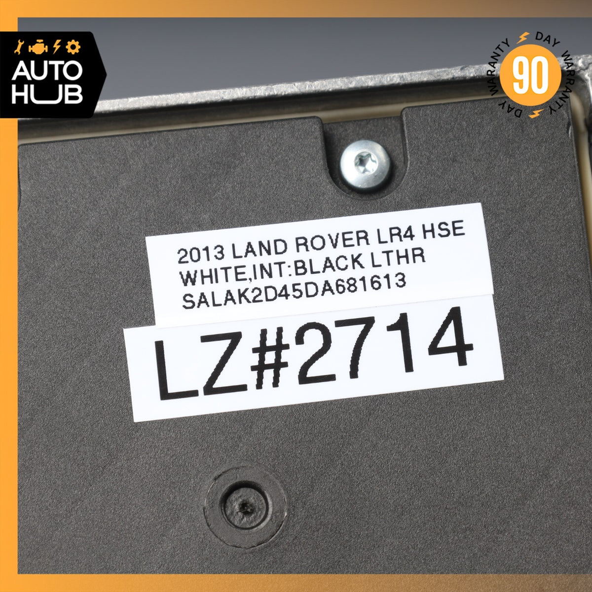 10-14 Land Rover LR4 HSE Safety Bag Sensor SRS Control Module AH2214D374AH OEM - photo 8