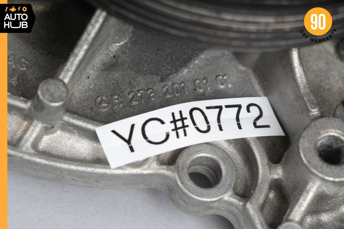 07-15 Mercedes W221 S550 GL550 Engine Coolant Motor Water Pump 2732010101 OEM - photo 12