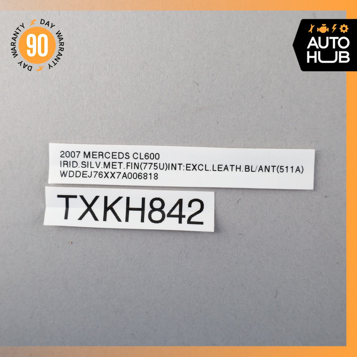 07-14 Mercedes W216 CL600 CL63 AMG Door Tweeter Speaker Cover Grille Right OEM - photo 8