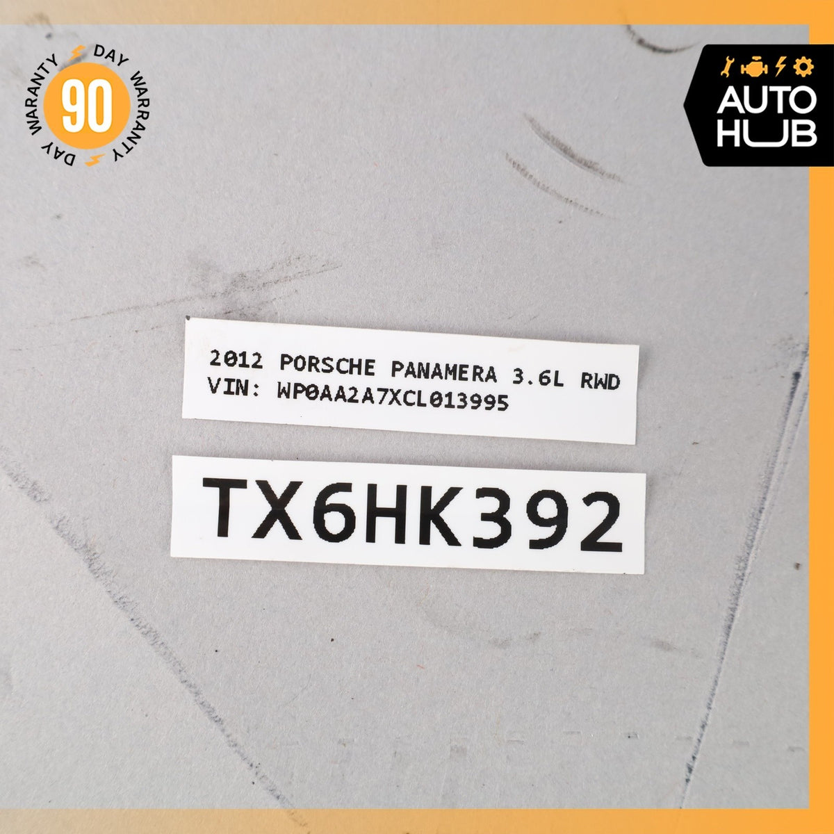 11-16 Porsche Panamera 970 3.6L Engine Left Cylinder Head Valve Cover OEM 68k - photo 14