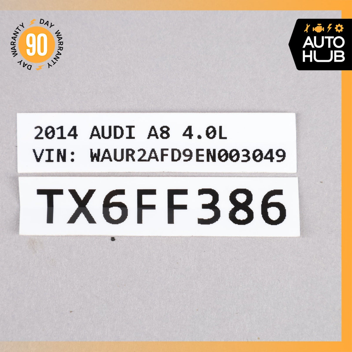 11-18 Audi D4 A8L Lambda Oxygen Sensor Set of 4 OEM - photo 18