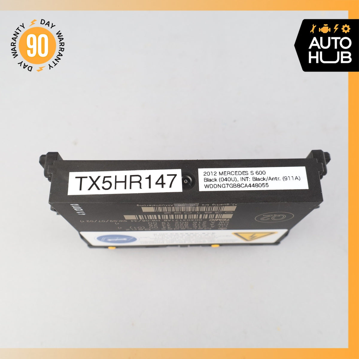 10-14 Mercedes W221 S600 Front Left or Right Seat Contour Control Module OEM - photo 9