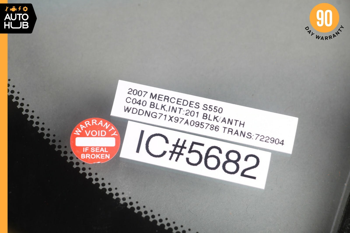 07-13 Mercedes W221 S550 S65 Quarter Window Glass Rear Right Passenger Side OEM - photo 10