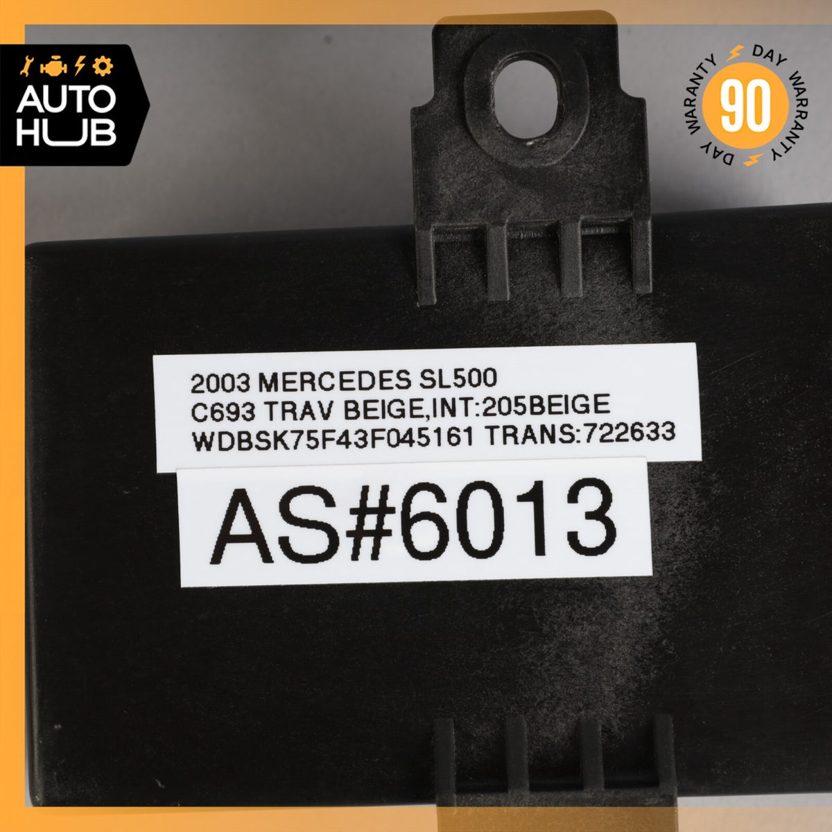 03-06 Mercedes R230 SL500 SL55 Diagnosis System Module 0265452732 OEM - photo 9