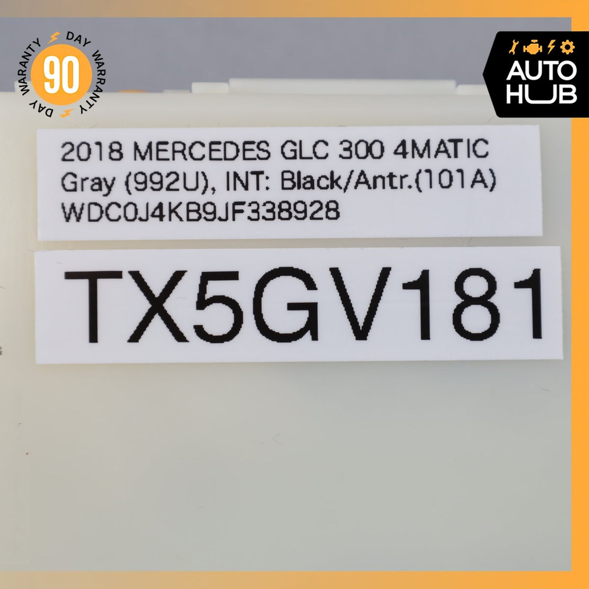 Mercedes X253 GLC300 Keyless Go Entry Control Module 2229004213 OEM - photo 8