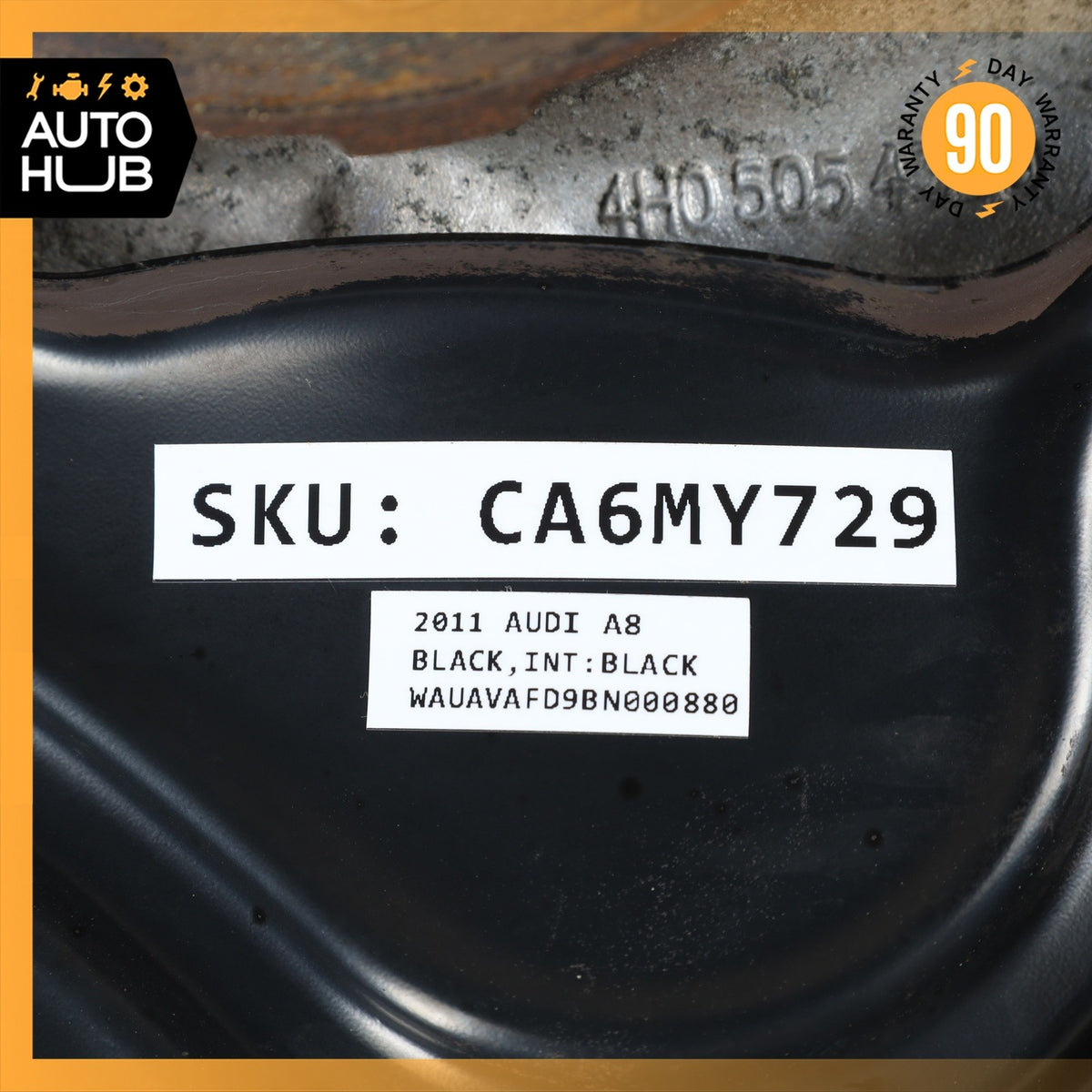 11-18 Audi D4 A8 S8 Rear Right Passenger Spindle Knuckle Hub 4H0505432C OEM - photo 17