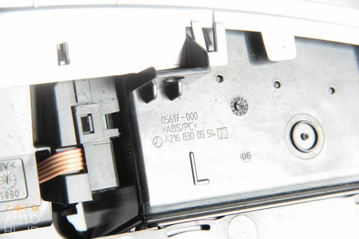 07-14 Mercedes W216 CL550 CL600 Dashboard Center A/C AC Air Vent w/ Clock OEM - photo 10